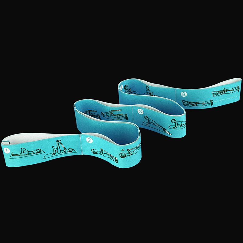 Segmented Yoga Tension Band Fitness Rubber Bands Bodybuilding Exercise Equipment For A Variety Of Sports Home Gym Silk Fabric, Blue
Segmented Yoga Tension Band Fitness Rubber Bands Bodybuilding Exercise Equipment For A Variety Of Sports Home Gym Silk Fabric, Blue
