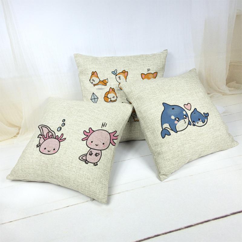 2020 New Cartoon Animal Cushion Cover Family Sofa Decoration Baby Room Pillowcase 45X45Cm Cotton Linen Throwing Pillowcase
2020 New Cartoon Animal Cushion Cover Family Sofa Decoration Baby Room Pillowcase 45X45Cm Cotton Linen Throwing Pillowcase