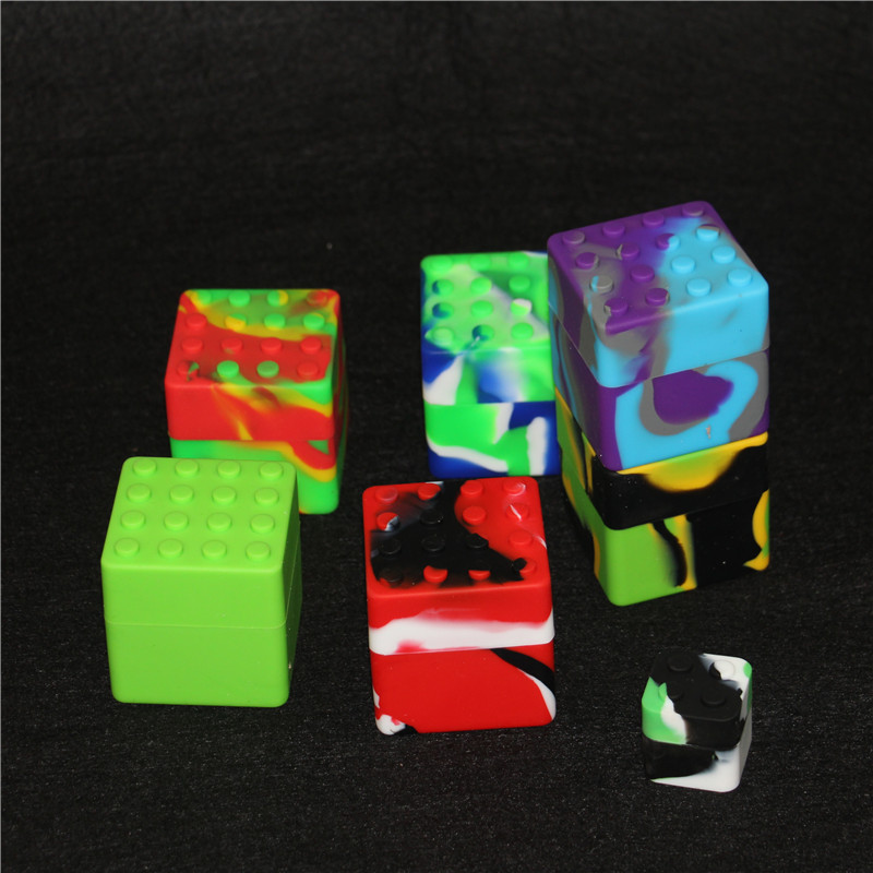 Wax Container Silicone Cure Cubes Jar 60ml Large Square Silicon Oil Containers With Various Color silicone nectar collector, Various colors
Wax Container Silicone Cure Cubes Jar 60ml Large Square Silicon Oil Containers With Various Color silicone nectar collector, Various colors