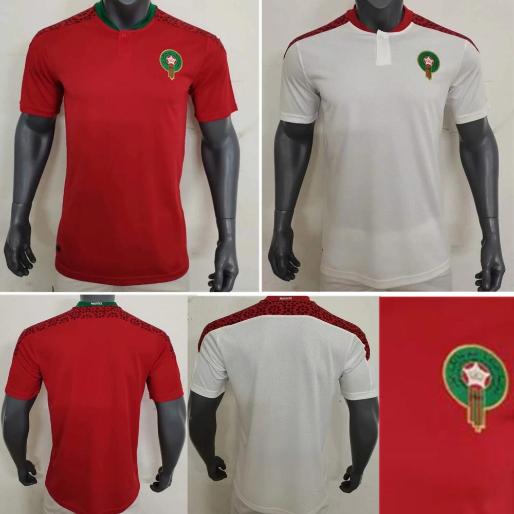 New 2022 Morocco soccer jerseys home away 22/23 maillot de foot Ziyech Boufal FAJR Munir Ait Bennasser Amrabat football shirts
New 2022 Morocco soccer jerseys home away 22/23 maillot de foot Ziyech Boufal FAJR Munir Ait Bennasser Amrabat football shirts