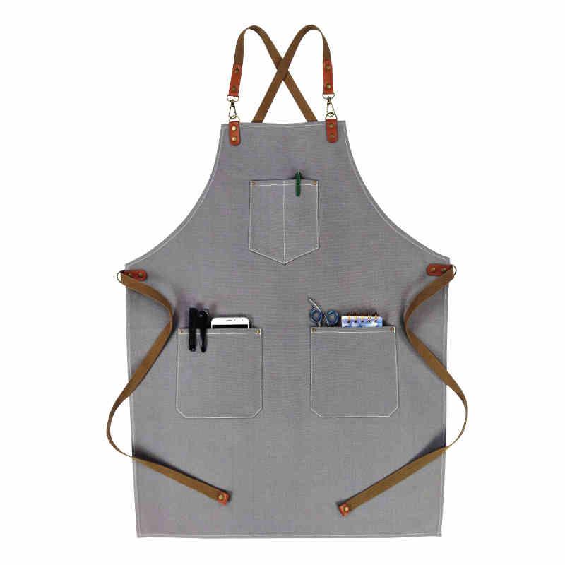 Apron Waterproof Oilproof Coffee Barber Milk Pet Florist Art Student Painting Studio Men and Women Workwear Apron 
Apron Waterproof Oilproof Coffee Barber Milk Pet Florist Art Student Painting Studio Men and Women Workwear Apron