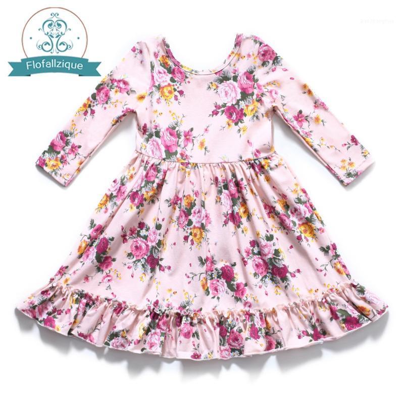 2020 Fashion Girl round neck long sleeve autumn and winter models cotton printed lotus leaf hem Christmas dress 1-8Y1, Deep blue
2020 Fashion Girl round neck long sleeve autumn and winter models cotton printed lotus leaf hem Christmas dress 1-8Y1, Deep blue