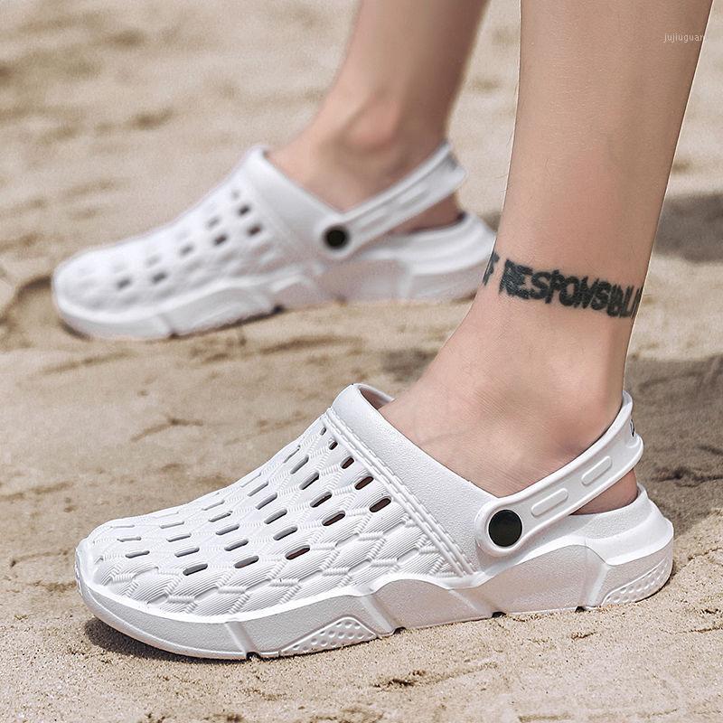 Summer Men Beach Sandals White Mens Shoes Unisex Outdoor Slip On Flat Mules Sandals Big Sizes 36-471, Black
Summer Men Beach Sandals White Mens Shoes Unisex Outdoor Slip On Flat Mules Sandals Big Sizes 36-471, Black