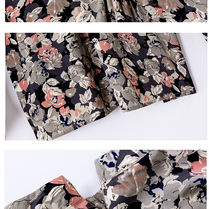 Fashion woman blouses print chiffon blouse shirt womens tops and blouses long sleeve women shirts blusas femininas 2078 50 201201