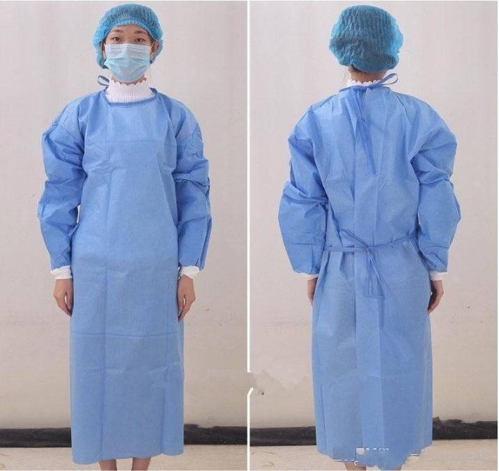 DHL For Free a Lot Waterproof Isolation Clothes Frenulum Protective Clothing Disposable Gowns One Time Non woven Fabric Protection Suits
DHL For Free a Lot Waterproof Isolation Clothes Frenulum Protective Clothing Disposable Gowns One Time Non woven Fabric Protection Suits