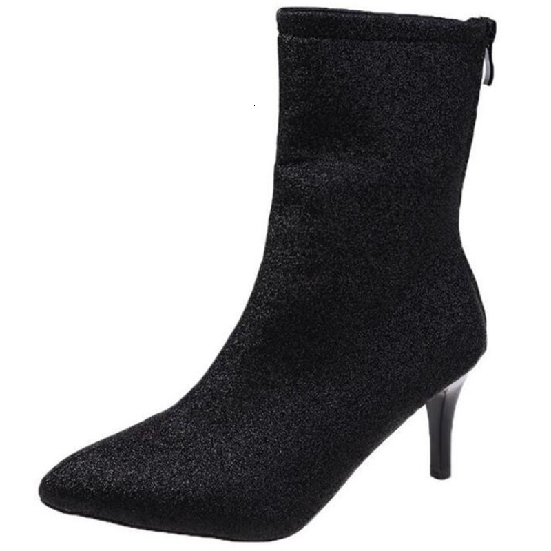 New Designer 2021 Zipper Pointed Toe Stiletto Short-tube Female Boots All-match Women's Fashionable Shoes High Heels Myy4, 998-01
New Designer 2021 Zipper Pointed Toe Stiletto Short-tube Female Boots All-match Women's Fashionable Shoes High Heels Myy4, 998-01