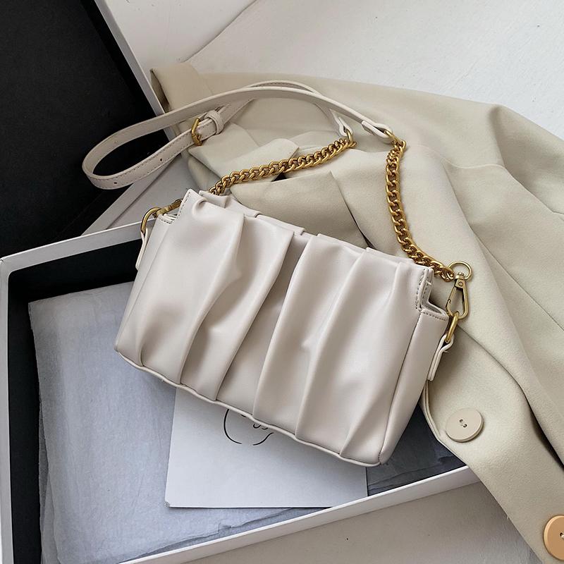 Folds PU Leather Crossbody Bags For Women 2021 Solid Color Simple Shoulder Handbags Female Travel Summer Cross Body Bag, Beige
Folds PU Leather Crossbody Bags For Women 2021 Solid Color Simple Shoulder Handbags Female Travel Summer Cross Body Bag, Beige