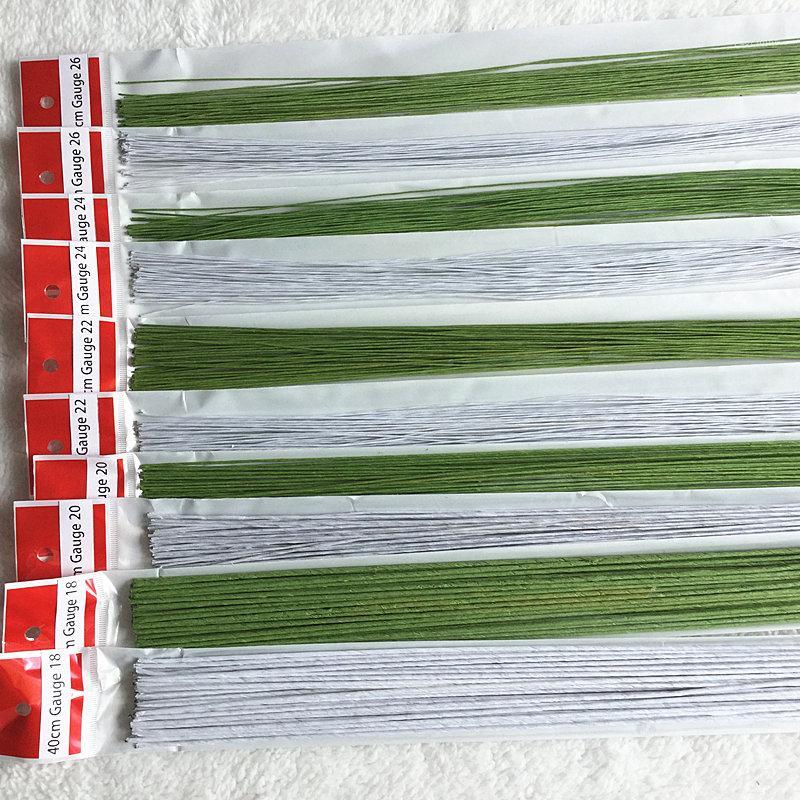 Chinese Factory 40cm Paper Wrapped Covered Floral Flower Stem Wire Home Decorating Artificial Flowers Decorative Material1, White 26
Chinese Factory 40cm Paper Wrapped Covered Floral Flower Stem Wire Home Decorating Artificial Flowers Decorative Material1, White 26