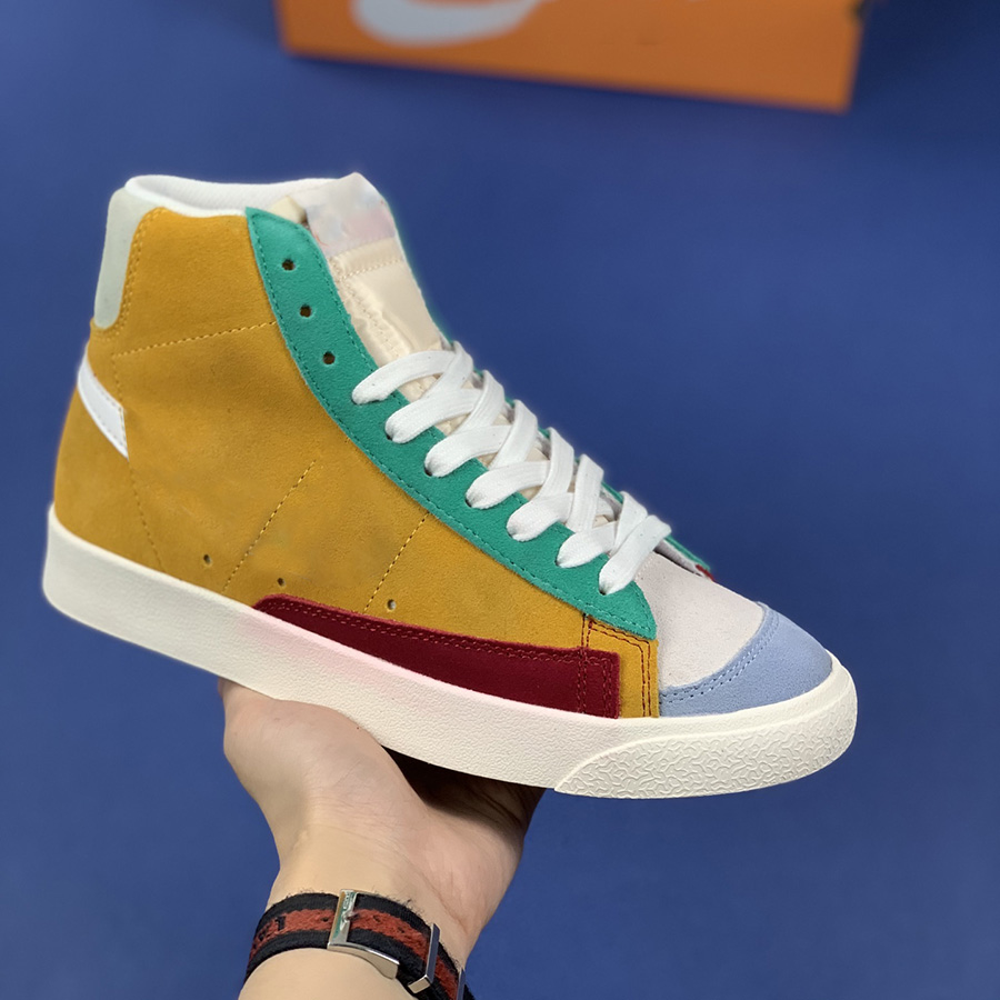 2021 Mens Platform Shoes 1977 Blazer Mid 77 Vintage Suede Stranger Black Blue Things Designer Sneakers Leather Fashion Womens Casual Shoes
2021 Mens Platform Shoes 1977 Blazer Mid 77 Vintage Suede Stranger Black Blue Things Designer Sneakers Leather Fashion Womens Casual Shoes