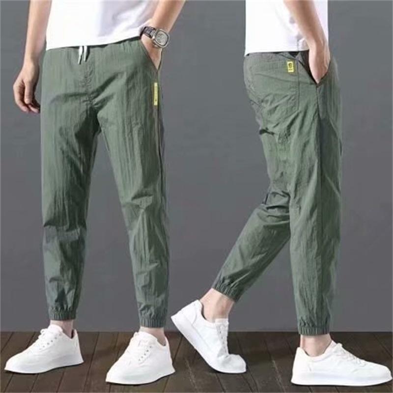 2021 Summer Thin Mens Casual Pants Sweatpants Joggers Running Sports Jogging Pants Men Trousers Male Cargo Plus Size 5XL, Army green
2021 Summer Thin Mens Casual Pants Sweatpants Joggers Running Sports Jogging Pants Men Trousers Male Cargo Plus Size 5XL, Army green