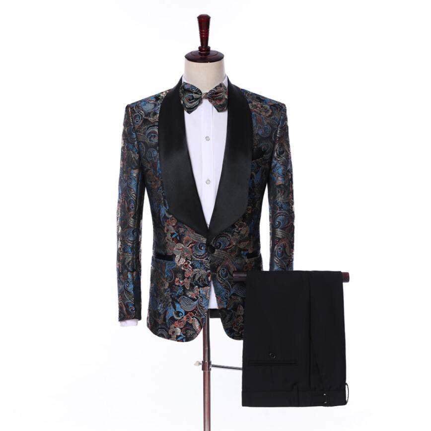 2020 Pattern New Thin Male Version Wedding Suit Singer Stage Attire S- 8u20, Jacket and pants
2020 Pattern New Thin Male Version Wedding Suit Singer Stage Attire S- 8u20, Jacket and pants