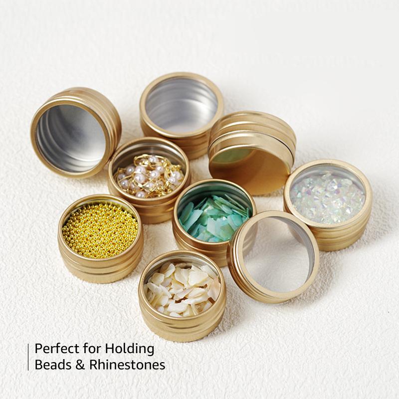 Aluminum Organizer Box Beads Rhinestones Storage Containers Jewelry Box for Holding Sequins False Nail Tips
Aluminum Organizer Box Beads Rhinestones Storage Containers Jewelry Box for Holding Sequins False Nail Tips
