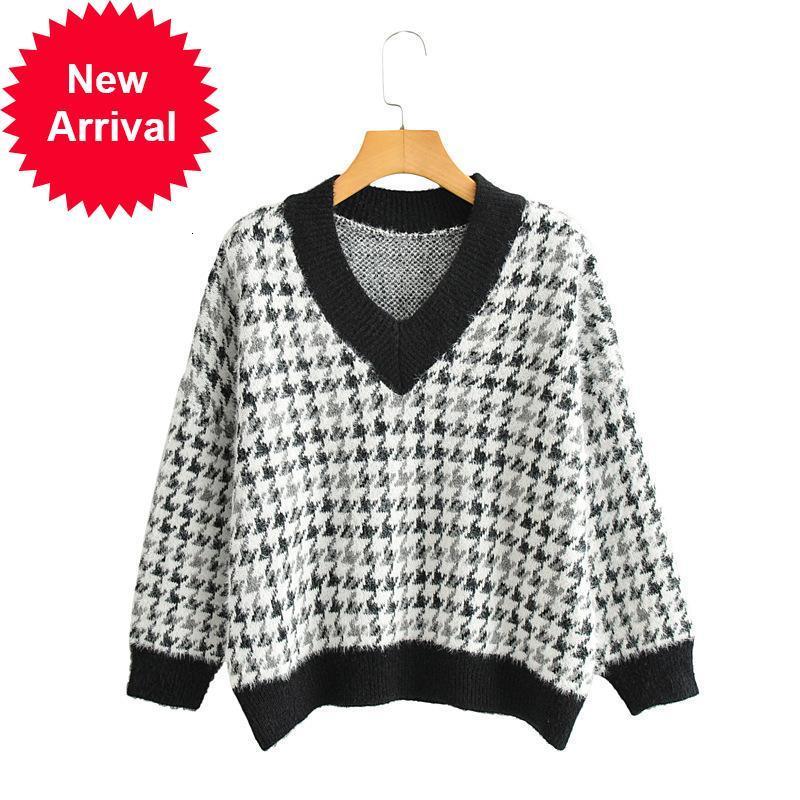 New Vintage 2021 Fashions Female Luxury Designer Check with Neckline in v Nightgown New Sleeve Long Casual Chess Sweater 0NYD, Beige
New Vintage 2021 Fashions Female Luxury Designer Check with Neckline in v Nightgown New Sleeve Long Casual Chess Sweater 0NYD, Beige
