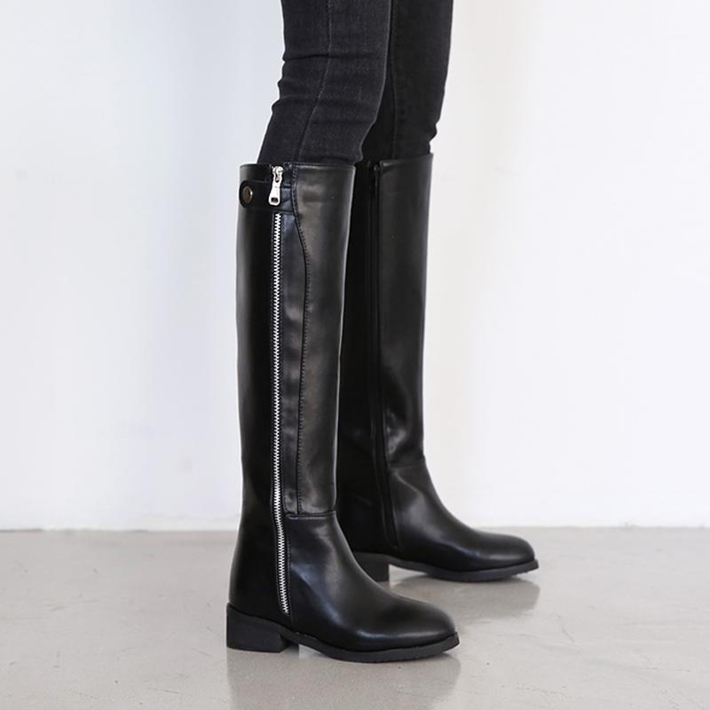 2020 Autumn and Winter Models Platform Ladies High Boots Girls Fashion Round Toe High Heels Black Casual Shoes Women Size 33-421, Black 4cm
2020 Autumn and Winter Models Platform Ladies High Boots Girls Fashion Round Toe High Heels Black Casual Shoes Women Size 33-421, Black 4cm