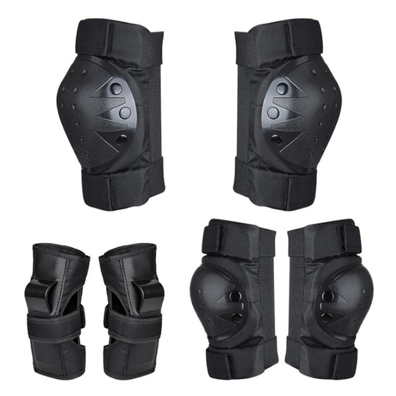 LOCLE 6pcs/Set Skating Protective Gear Sets Knee Elbow Pads Bike Skateboard Ice Skating Scooter Roller Wrist Knee Protector, Black
LOCLE 6pcs/Set Skating Protective Gear Sets Knee Elbow Pads Bike Skateboard Ice Skating Scooter Roller Wrist Knee Protector, Black
