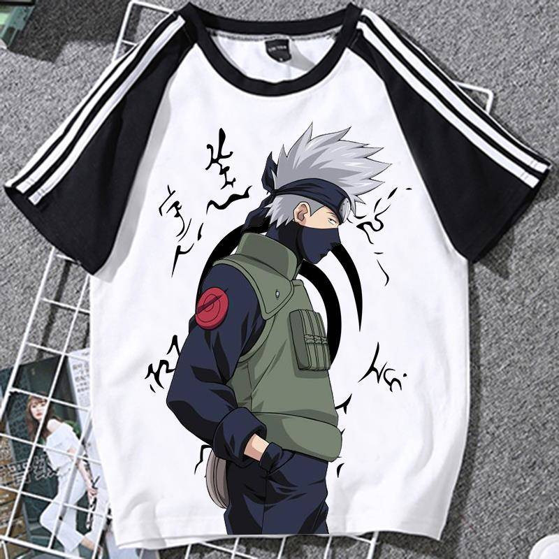 Harajuku Naruto Tshirt Streetwear Men Casual Summer Amine Kakash T-shirt Casual Cartoon Print Male tops Funny Japan T Shirt Boys C1021, White;black
Harajuku Naruto Tshirt Streetwear Men Casual Summer Amine Kakash T-shirt Casual Cartoon Print Male tops Funny Japan T Shirt Boys C1021, White;black