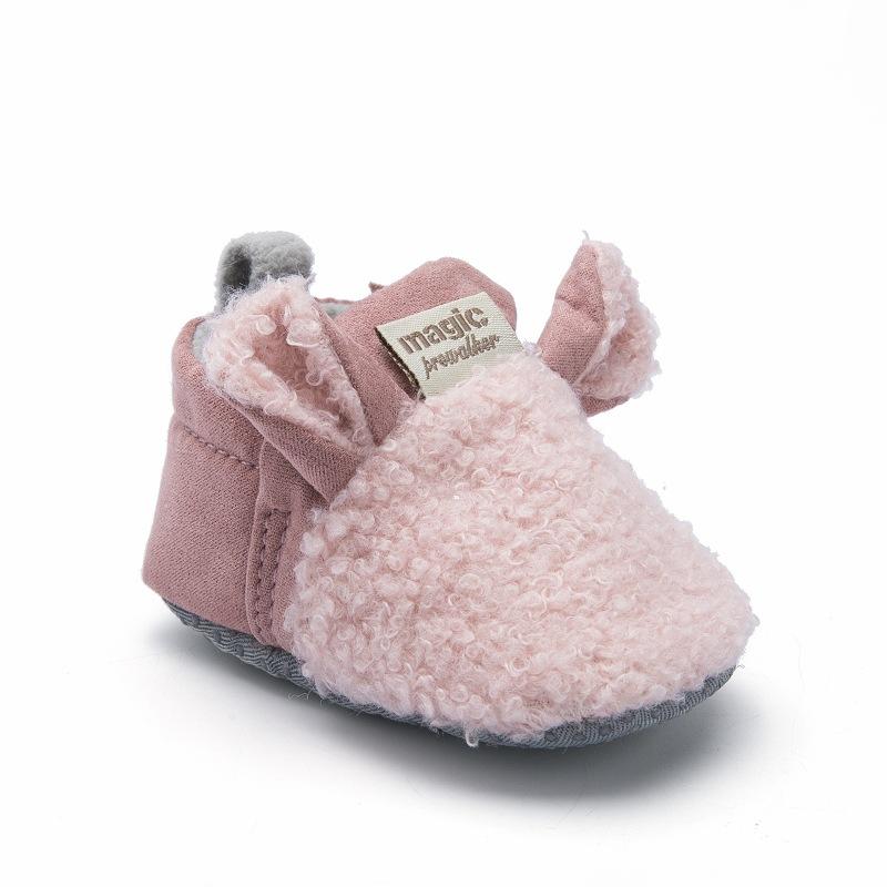2021 New Baby Girl Shoes Winter Warm Cute Cartoon Ear Newborn Toddler Boy Shoes Soft Sole Infant First Walkers Crib -18M, Brown
2021 New Baby Girl Shoes Winter Warm Cute Cartoon Ear Newborn Toddler Boy Shoes Soft Sole Infant First Walkers Crib -18M, Brown