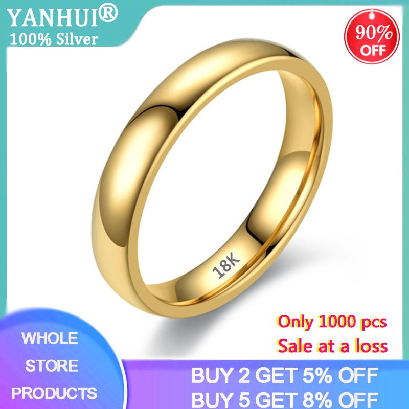 Sale at a loss! Never Fade Original Solid Stainless Steel Rings 18K Gold Gloss Rings For Women And Men Simple Couple KR050
Sale at a loss! Never Fade Original Solid Stainless Steel Rings 18K Gold Gloss Rings For Women And Men Simple Couple KR050