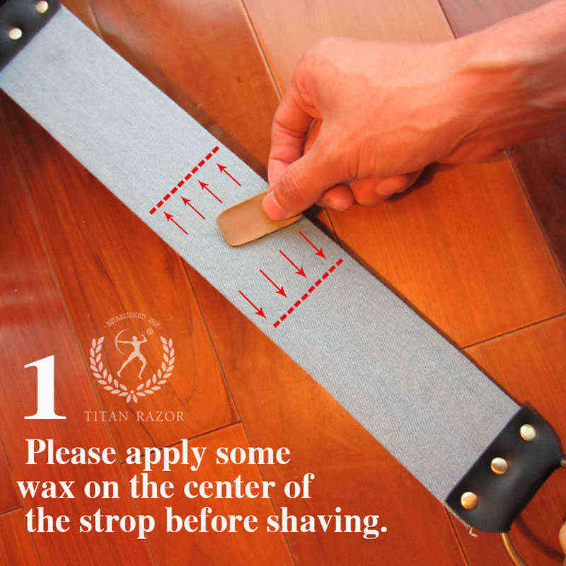 Titan shaving razor sharp already straight razor for men 220112