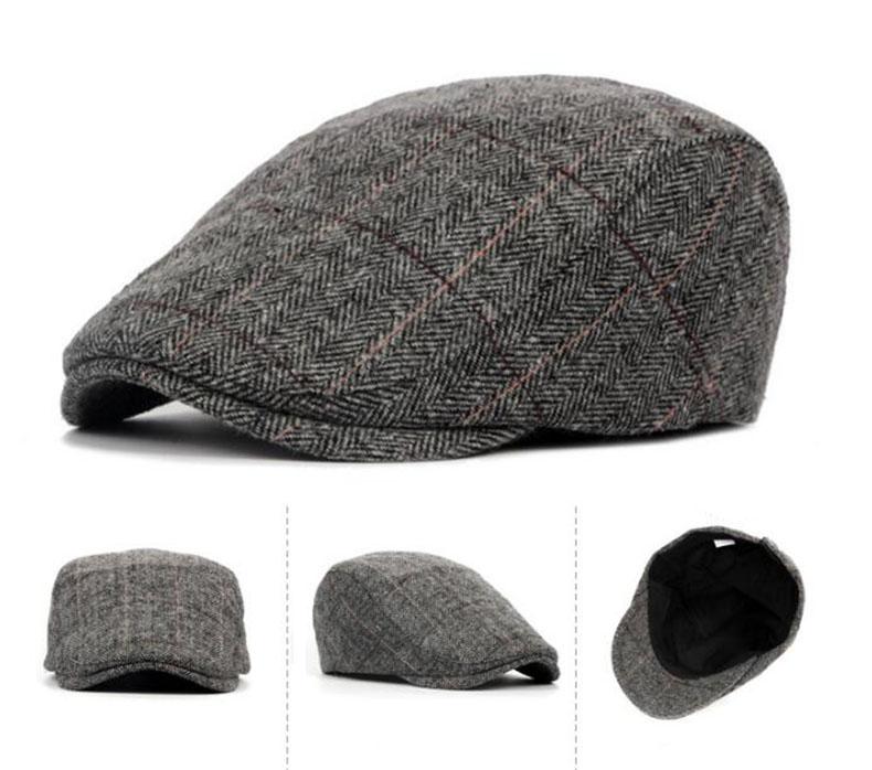 2020 Autumn Winter Men Cap Hats Berets British Western Style Wool Advanced Flat Ivy Cap Classic Vintage Striped Beret, Black
2020 Autumn Winter Men Cap Hats Berets British Western Style Wool Advanced Flat Ivy Cap Classic Vintage Striped Beret, Black