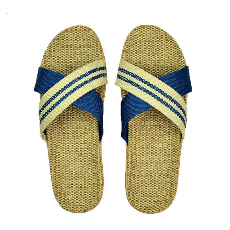 Natural linen indoor slippers, summer home sals, for men women, spring autumn, lovers and guests, 525 blue
Natural linen indoor slippers, summer home sals, for men women, spring autumn, lovers and guests, 525 blue