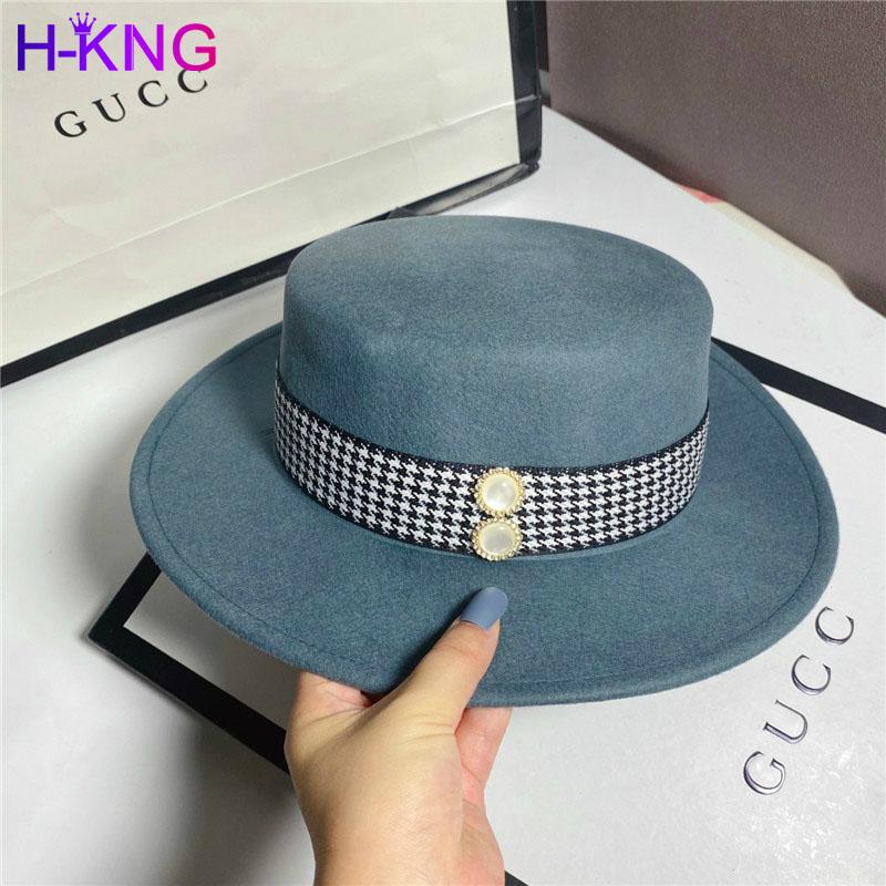 Fashion Women's Wool Top Hat Elegant Ribbon Large Brim Europe Style Party Hat Flat Top Bowler Gorro Autumn Winter, White
Fashion Women's Wool Top Hat Elegant Ribbon Large Brim Europe Style Party Hat Flat Top Bowler Gorro Autumn Winter, White