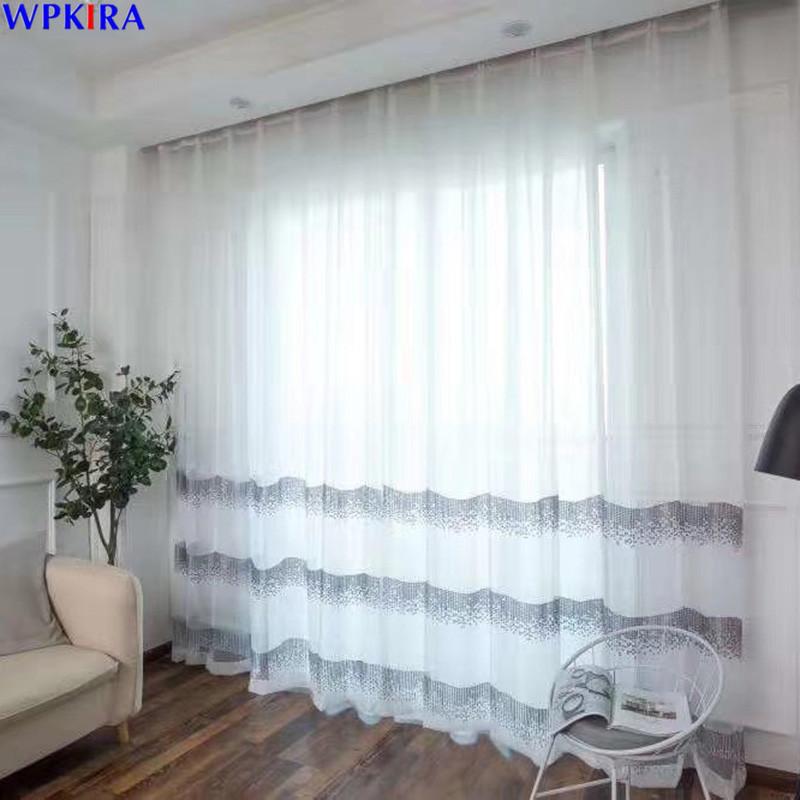 Pastoral Embroidered Tulle Curtain Window For Living Room Bedroom Balcony Sheer Curtain Transparent 1PC Home Decora W-M235#30, Tulle 2
Pastoral Embroidered Tulle Curtain Window For Living Room Bedroom Balcony Sheer Curtain Transparent 1PC Home Decora W-M235#30, Tulle 2