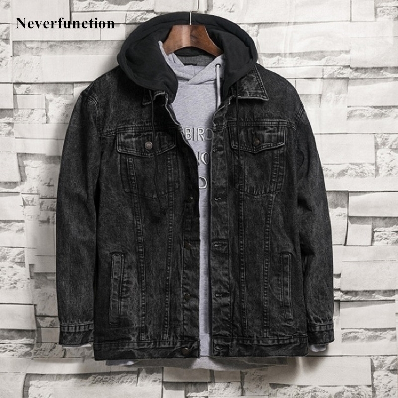 Men Autumn Winter Retro Snowflake wash black Hooded Jean Jacket Streetwear motorcycle Casual Denim Jackets Coat Outerwear 201128, 502 black
Men Autumn Winter Retro Snowflake wash black Hooded Jean Jacket Streetwear motorcycle Casual Denim Jackets Coat Outerwear 201128, 502 black