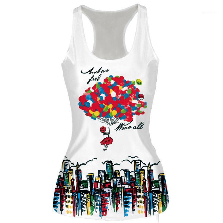 Degital Printed U Neck Women's Vest Sports Tanks Yoga Tops Sleeves Yoga Shirt Cosplay Top Sportswear Fitness T-shirt Female1, Multi
Degital Printed U Neck Women's Vest Sports Tanks Yoga Tops Sleeves Yoga Shirt Cosplay Top Sportswear Fitness T-shirt Female1, Multi