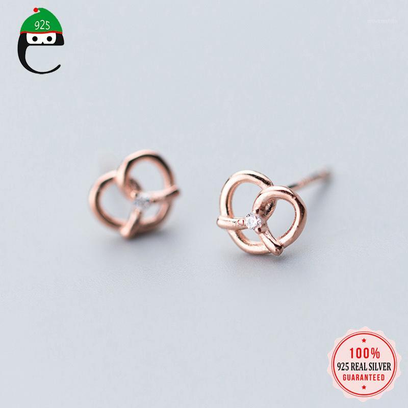 ElfoPlataSi 100% 925 Sterling Silver Heart Knot CZ Stud Earrings For Women Fshion Fine Sterling Silver Jewelry Wholesale XY11311
ElfoPlataSi 100% 925 Sterling Silver Heart Knot CZ Stud Earrings For Women Fshion Fine Sterling Silver Jewelry Wholesale XY11311