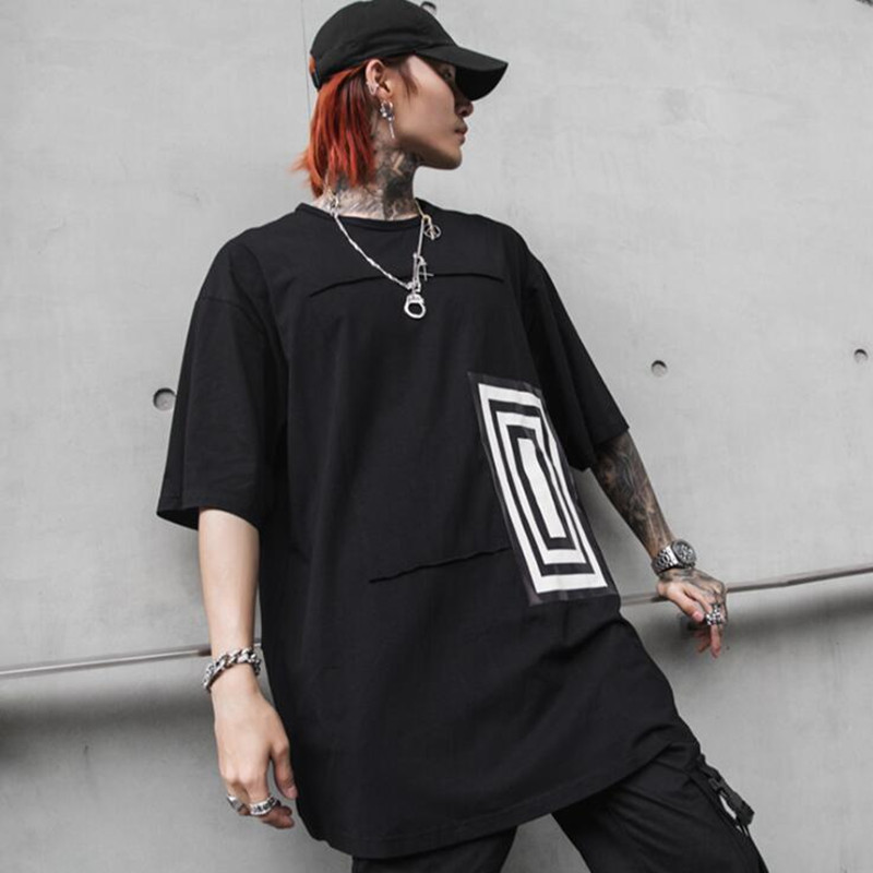 2021 New Men Will See Patchwork Oversize Long T-shirt Hip Street Hiphop Hop Mens Vintage T-shirts Released From Short Sleeves D9n9, Black
2021 New Men Will See Patchwork Oversize Long T-shirt Hip Street Hiphop Hop Mens Vintage T-shirts Released From Short Sleeves D9n9, Black