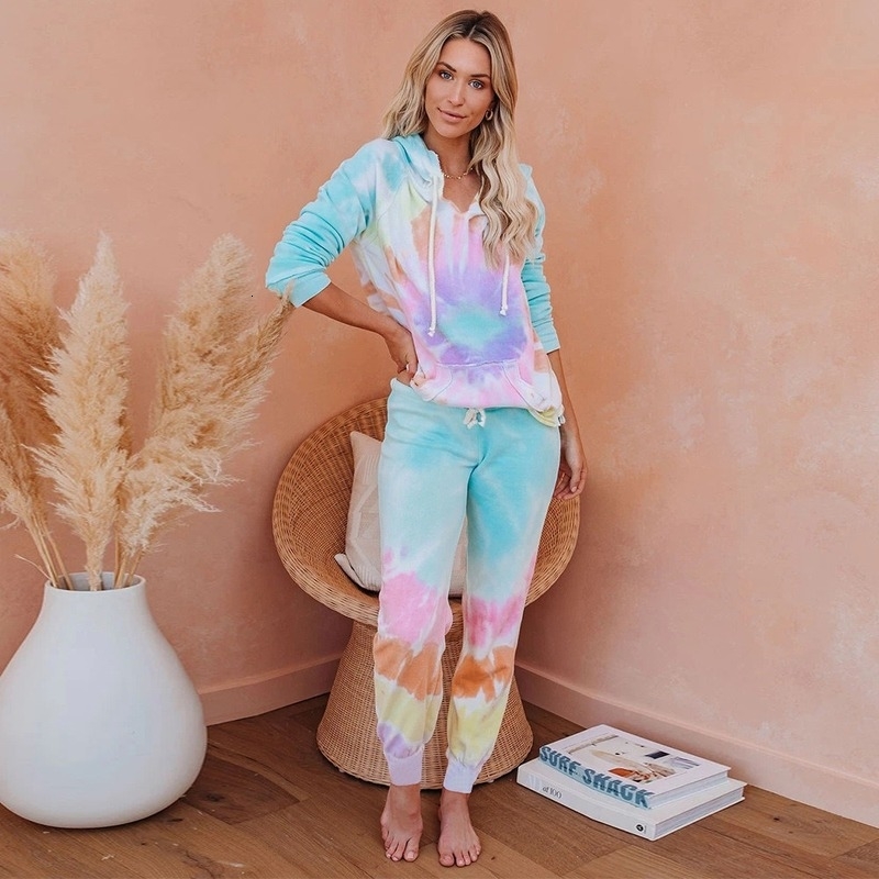 2021 Tie Dye Group Female Training 2 Piece Oversize Streetwear Hoodie Autumn New Pair of Sports Pants 8zp8
2021 Tie Dye Group Female Training 2 Piece Oversize Streetwear Hoodie Autumn New Pair of Sports Pants 8zp8