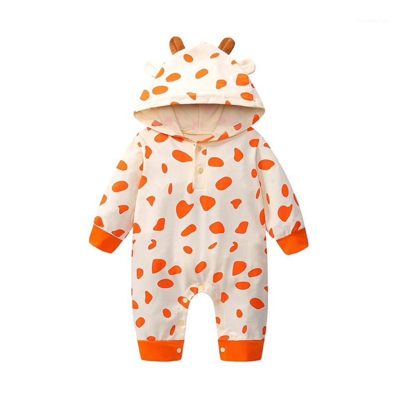 Autumn Winter New Newborn Cute Cow Print Jumpsuit Button Rompers Long Sleeve Hooded Outwear Casual Keep Warm Cardigan Rompers1, Black 0-6m
Autumn Winter New Newborn Cute Cow Print Jumpsuit Button Rompers Long Sleeve Hooded Outwear Casual Keep Warm Cardigan Rompers1, Black 0-6m