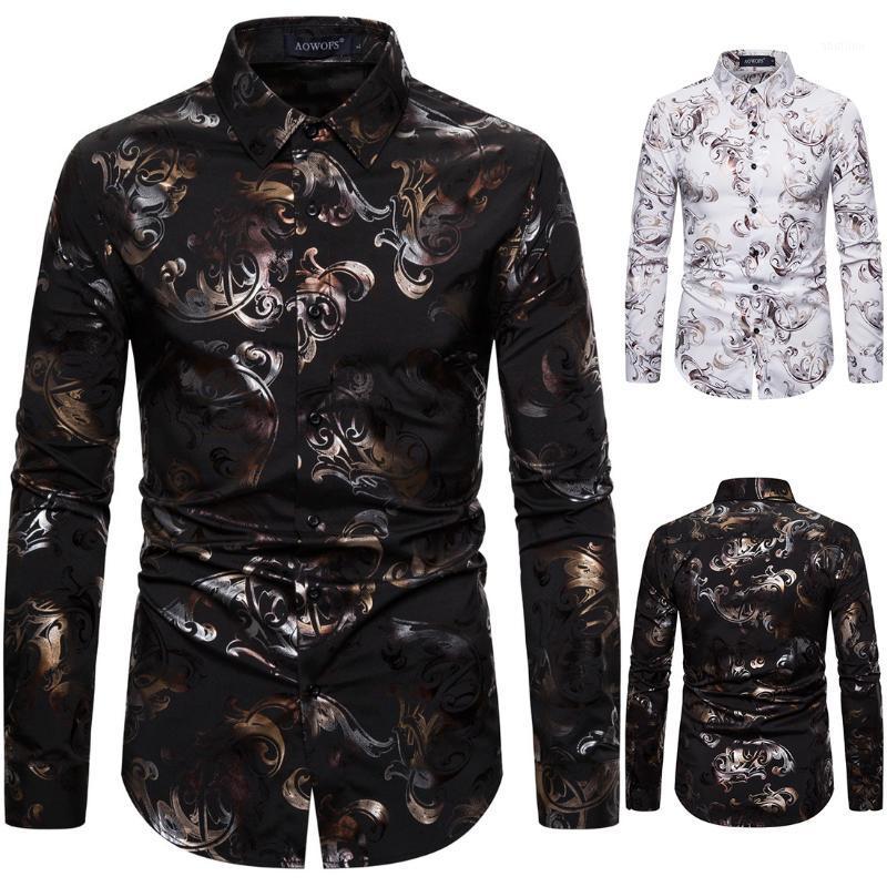 Men Dress Shirts Spring Nightclub Fashion Men Gilt Printed Stretch Long-sleeve Shirt1, Black
Men Dress Shirts Spring Nightclub Fashion Men Gilt Printed Stretch Long-sleeve Shirt1, Black