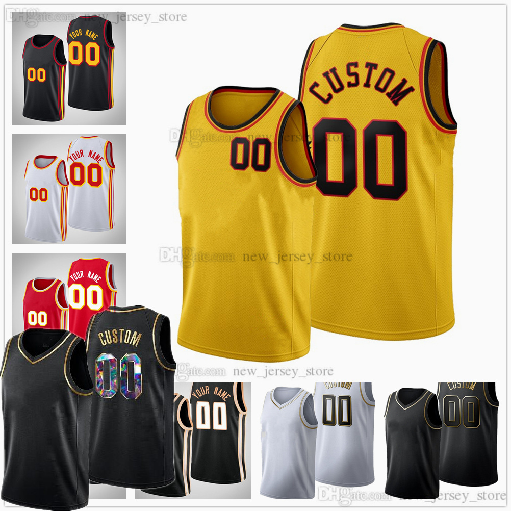 Custom Printed 75th Golden Black Basketball Trae 11 Young Jerseys 20 John Collins 8 Danilo Gallinari 13 Bogdan Bogdanovic 15 Clint Capela Delon Wright Hunter Jersey, Printed (with team logo)
Custom Printed 75th Golden Black Basketball Trae 11 Young Jerseys 20 John Collins 8 Danilo Gallinari 13 Bogdan Bogdanovic 15 Clint Capela Delon Wright Hunter Jersey, Printed (with team logo)
