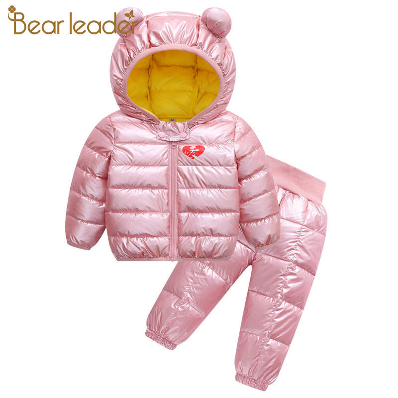Bear Leader Kids Girls Warm Clothing Sets 2020 New Fashion Cartoon Baby Cute Outfits Kids Boys Suits Children Clothes 1 6 YearsX1019