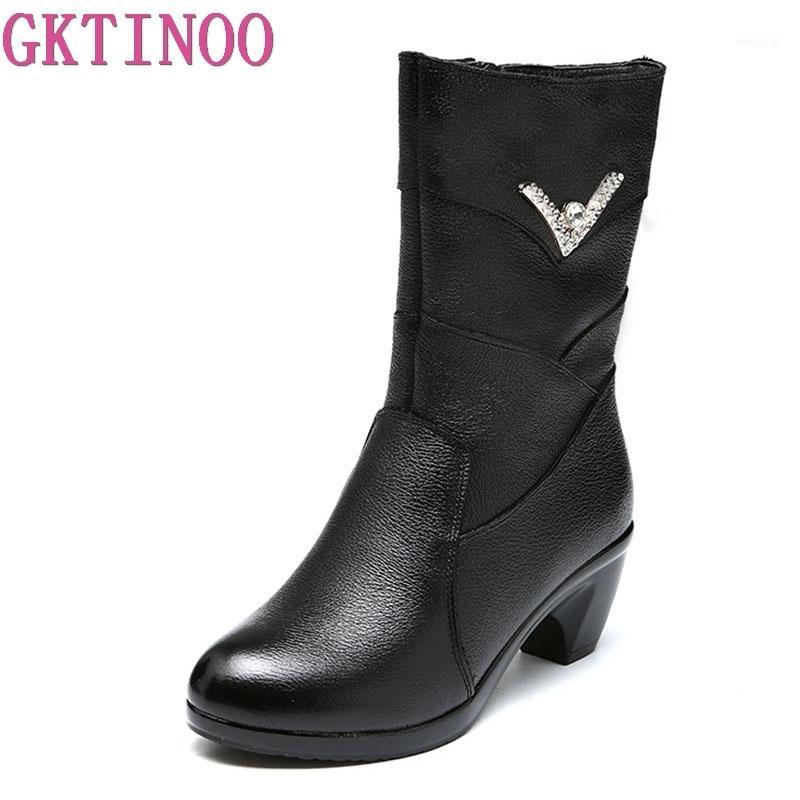 GKTINOO Winter Fur Women's Boots Warm Genuine Leather Snow Boots Female Rubber Soles Mid-Calf Fashion High Heels Shoes Woman1, Black thick plush
GKTINOO Winter Fur Women's Boots Warm Genuine Leather Snow Boots Female Rubber Soles Mid-Calf Fashion High Heels Shoes Woman1, Black thick plush