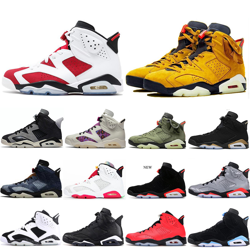 Hare 6 6s Basketball Shoes for Mens Tech Chrome Bred Infrared sports blue UNC Oreo black cat outdoor Men Sports Trainers Sneakers 7-13, Carmine
Hare 6 6s Basketball Shoes for Mens Tech Chrome Bred Infrared sports blue UNC Oreo black cat outdoor Men Sports Trainers Sneakers 7-13, Carmine