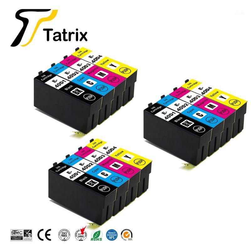 Tatrix T40D1 T40D2 T40D3 T40D4 T40D Color Compatible Printer Inkjet Ink Cartridge For SureColor SC-T3100 SC-T51001 Cartridges
Tatrix T40D1 T40D2 T40D3 T40D4 T40D Color Compatible Printer Inkjet Ink Cartridge For SureColor SC-T3100 SC-T51001 Cartridges