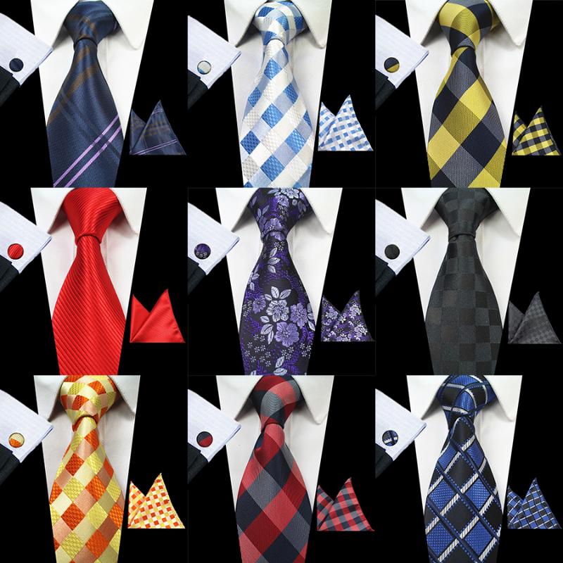 RBOCOClassic 8cm Tie Set For Men Silk Jacquard Woven Plaid Ties Handkerchief Cufflinks Set Mens Striped Wedding Necktie
RBOCOClassic 8cm Tie Set For Men Silk Jacquard Woven Plaid Ties Handkerchief Cufflinks Set Mens Striped Wedding Necktie