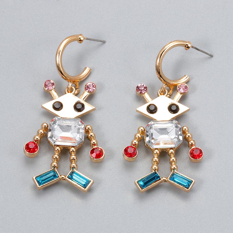 Wholesale New Colorful Crystal Gold Earrings for Women High Quality Drop Earrings Charm Metal Jewelry Wedding Bijoux Brincos
Wholesale New Colorful Crystal Gold Earrings for Women High Quality Drop Earrings Charm Metal Jewelry Wedding Bijoux Brincos