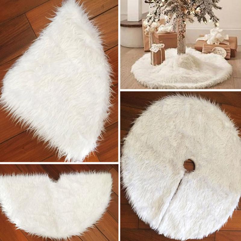 Christmas plush skirt pure white long haired Christmas tree shirt tree decoration skirt fashion
Christmas plush skirt pure white long haired Christmas tree shirt tree decoration skirt fashion