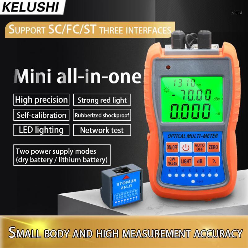 KELUSHI 4 in 1 Mini Optical Power Meter & Visual Fault Locator Network Cable Test Optical Fiber Tester With RJ45 Remote1
KELUSHI 4 in 1 Mini Optical Power Meter & Visual Fault Locator Network Cable Test Optical Fiber Tester With RJ45 Remote1