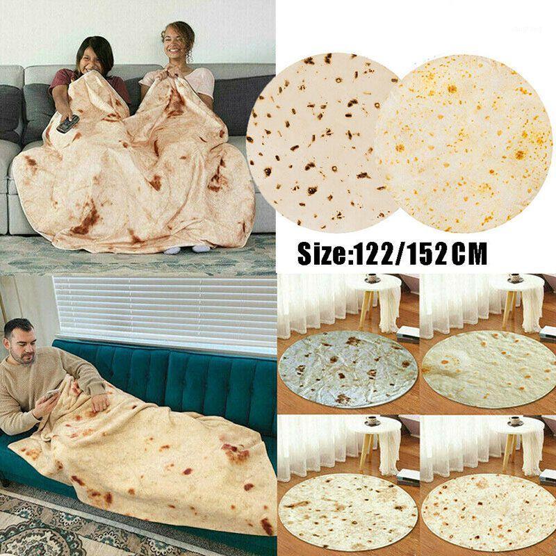 Tortilla Shaped Blanket Soft Warm Flannel Burrito Blankets Round Airplane Travel Throw Coral Fleece Tortilla Nap Wrap Blankets1
Tortilla Shaped Blanket Soft Warm Flannel Burrito Blankets Round Airplane Travel Throw Coral Fleece Tortilla Nap Wrap Blankets1