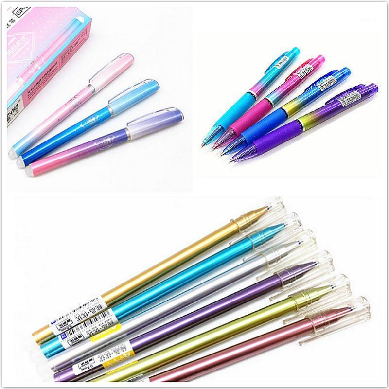 1pc Heavy Metal Color Erasable Gel Pen Refills Red Blue Ink Blue Black Writing Neutral Pen Creative Drawing University1
1pc Heavy Metal Color Erasable Gel Pen Refills Red Blue Ink Blue Black Writing Neutral Pen Creative Drawing University1