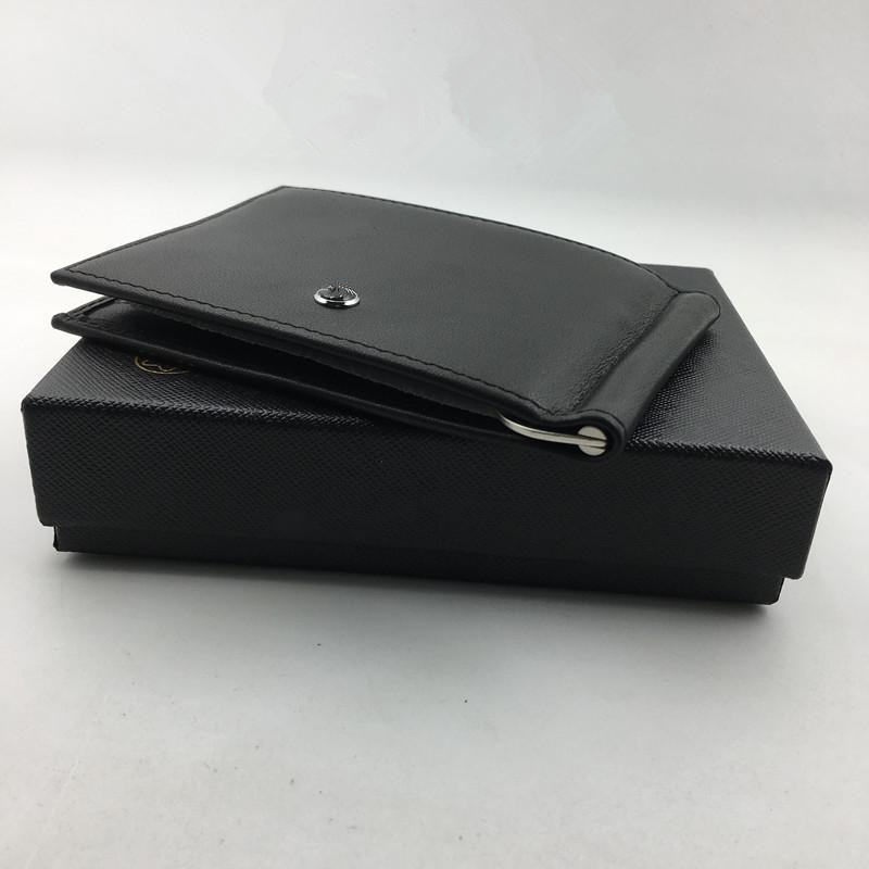 Classic Designer Wallet with Credit Card Holder Black Genuine Leather Money Clip Thin ID Card Case for Travel Man Metal Purse
Classic Designer Wallet with Credit Card Holder Black Genuine Leather Money Clip Thin ID Card Case for Travel Man Metal Purse