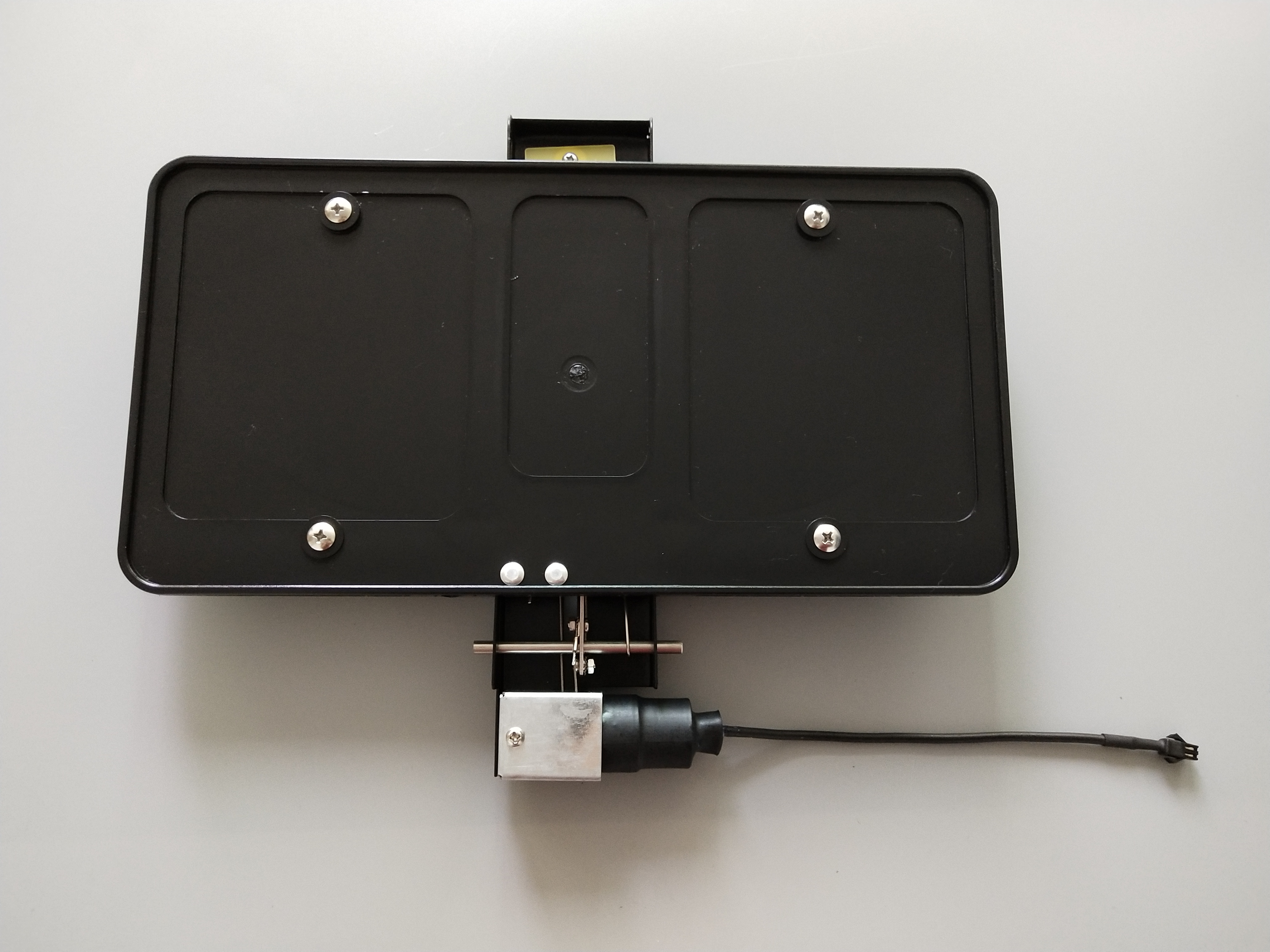 USA Canada,Romania,Mexico,Saudi Arabia Size Remote Controlled Electric Retractable License Plate Frame Bracket Hide Away Kit show-n-go