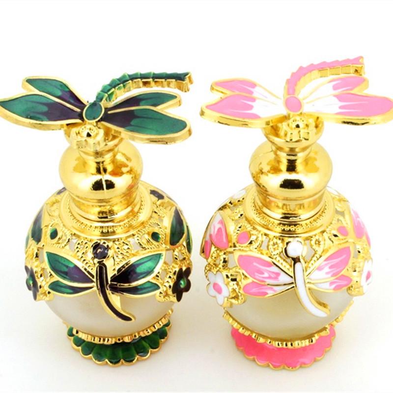 15ml 30ml Vintage Metal Perfume Bottle Glass Essential Oil Dropper Bottle Wedding Decoration Gift 
15ml 30ml Vintage Metal Perfume Bottle Glass Essential Oil Dropper Bottle Wedding Decoration Gift