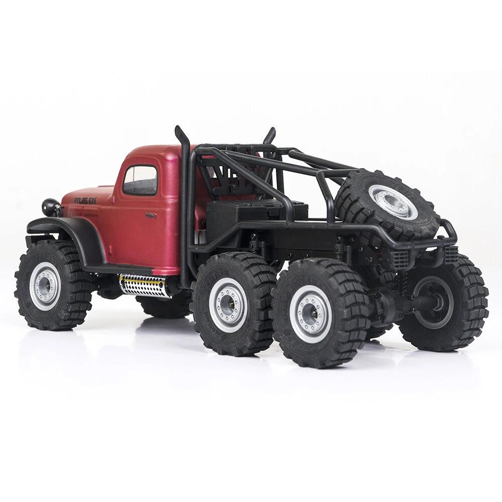 JJRC FMS Atlas RC Car 1:18 6X6 Rock Crawler Remote Control Car Off Road Car Waterproof RC Vehicles RTR Model with LED Light
JJRC FMS Atlas RC Car 1:18 6X6 Rock Crawler Remote Control Car Off Road Car Waterproof RC Vehicles RTR Model with LED Light