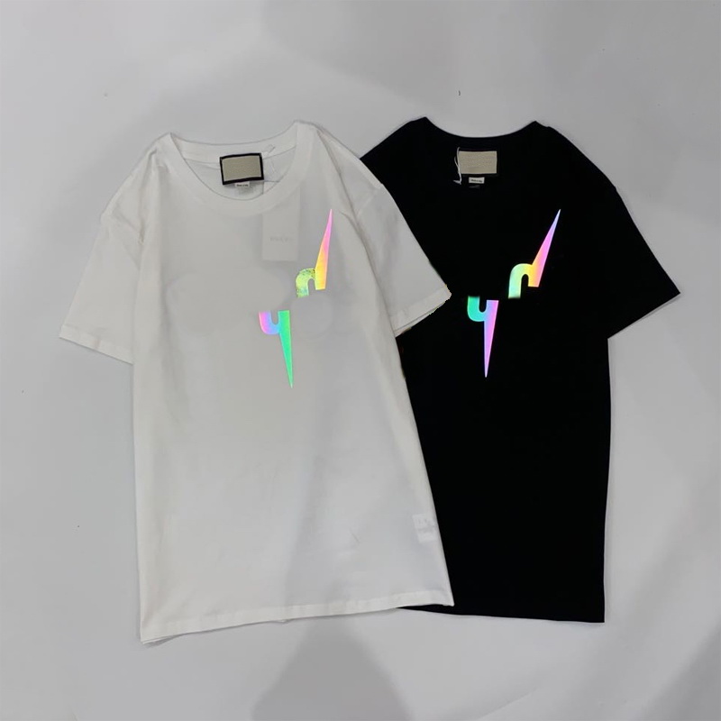 G407 Mens casual T Shirts Summer Reflective Letters Tees Women Short Sleeve Tees Size S-XXL high quality, Black
G407 Mens casual T Shirts Summer Reflective Letters Tees Women Short Sleeve Tees Size S-XXL high quality, Black